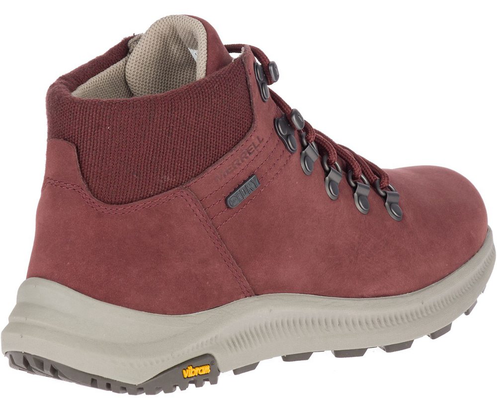 Merrell Støvler Dame - Ontario Mid Waterproof - Bordeaux - BLN264307